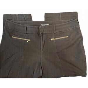 Women's Black Cropped Pants by INC International Concepts - Women's Size 16W